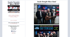 Desktop Screenshot of insidestraightbluesband.com