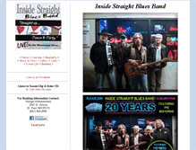 Tablet Screenshot of insidestraightbluesband.com